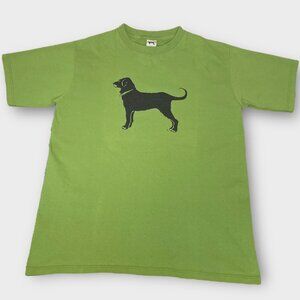 The Black Dog Short Sleeve Green T-shirt 2001 Martha's Vineyard Size L